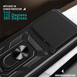 Husă pentru Motorola Edge 70 Max, Techsuit CamShield Series, Neagră