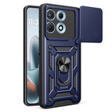 Husă pentru Motorola Edge 70 Max, Techsuit CamShield Series, Albastră