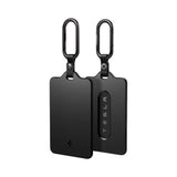 Husa cheie auto Spigen Air Fit ACP07175 pentru Tesla Key Cards, cu 2 Carabinere si 4 Folii Protectoare, Neagra