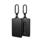 Husa cheie auto Spigen Air Fit ACP07175 pentru Tesla Key Cards, cu 2 Carabinere si 4 Folii Protectoare, Neagra