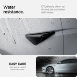 Organizator auto pentru Tesla Model 3 Highland / Model Y Juniper, Spigen Front Fender Camera Cover, Carbon Fiber, Negru