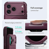 Husă pentru iPhone 17 Pro Max / iPhone 18 Pro Max, ESR Cyber HaloLock, Bordo mat