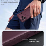 Husă pentru iPhone 17 Pro Max / iPhone 18 Pro Max, ESR Cyber HaloLock, Bordo mat