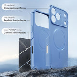 Husă pentru iPhone 17 Pro / iPhone 18 Pro, ESR Cyber HaloLock, Albastru deschis