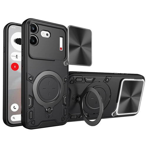 Husă pentru Nothing Phone (4b), Techsuit CamGuard Pro, Neagră