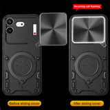 Husă pentru Nothing Phone (4b), Techsuit CamGuard Pro, Neagră