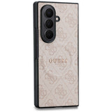 Husă pentru Samsung Galaxy Z Fold8 Ultra, Guess 4G Leather Classic MagSafe, Roz
