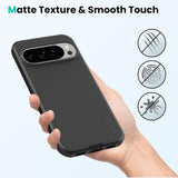 Husă pentru Google Pixel 10 Pro XL, Nillkin Super Frosted Shield Pro Magnetic, Neagră