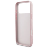 Husă pentru iPhone 18 Pro, Guess Hardcase 4G Classic Logo, Roz