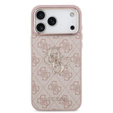 Husă pentru iPhone 18 Pro, Guess Hardcase 4G Big Classic Logo, Roz