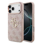Husă pentru iPhone 18 Pro, Guess Hardcase 4G Big Classic Logo, Roz