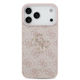 Husă pentru iPhone 18 Pro, Guess Hardcase 4G Big Logo, Roz