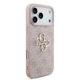 Husă pentru iPhone 18 Pro Max, Guess Hardcase 4G Big Logo, Roz