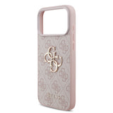Husă pentru iPhone 18 Pro Max, Guess Hardcase 4G Big Logo, Roz