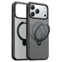 Husă pentru iPhone 17 Pro / iPhone 18 Pro, Torras Ostand Spin Series, Neagră