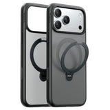 Husă pentru iPhone 17 Pro Max / iPhone 18 Pro Max, Torras Ostand Spin Series, Neagră