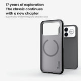 Husă pentru Xiaomi Poco F8 Ultra, Nillkin Super Frosted Shield Pro Magnetic, Negru transparent