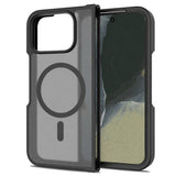 Husă pentru Google Pixel 11 Pro Fold, Techsuit PureFrost MagSafe, Neagră frost