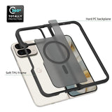 Husă pentru Google Pixel 11 Pro Fold, Techsuit PureFrost MagSafe, Neagră frost