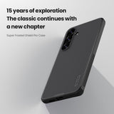Husă pentru Samsung Galaxy S25, Nillkin Super Frosted Shield Pro Magnetic, Neagră
