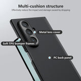 Husă pentru Samsung Galaxy Z Fold7, Nillkin Super Frosted Shield Fold, Neagră