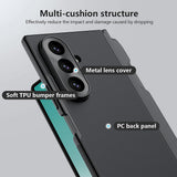 Husă pentru Samsung Galaxy Z Fold8 Ultra, Nillkin Super Frosted Shield Fold Magnetic Pen Holder, Neagră