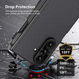 Husă pentru Samsung Galaxy Z Fold8 Ultra, Nillkin Super Frosted Shield Fold Magnetic Pen Holder, Neagră