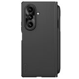 Husă pentru Samsung Galaxy Z Fold7, Nillkin Super Frosted Shield Fold Pen Holder, Neagră