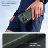 Husă pentru iPhone 17 Pro / iPhone 18 Pro, ESR Cyber Armor Kickstand, Verde