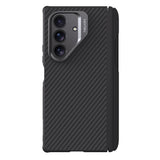 Husă pentru Samsung Galaxy Z Fold7, Nillkin CarboProp Magnetic, cu decupaj cameră și S Pen, Neagră