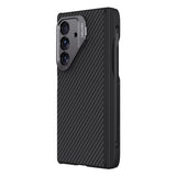 Husă pentru Samsung Galaxy Z Fold7, Nillkin CarboProp Magnetic, cu decupaj cameră și S Pen, Neagră