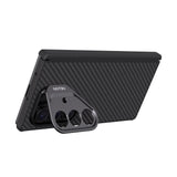 Husă pentru Samsung Galaxy Z Fold7, Nillkin CarboProp Magnetic with Camera Cutout, Neagră