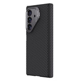 Husă pentru Samsung Galaxy Z Fold7, Nillkin CarboProp Magnetic with Camera Cutout, Neagră