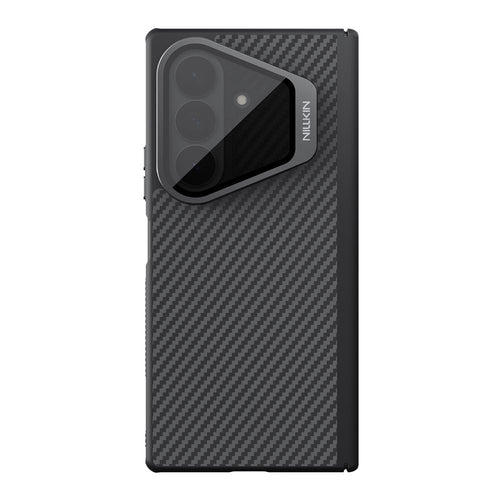 Husă pentru Samsung Galaxy Z Fold8 Ultra, Nillkin CarboProp Magnetic, cu capac lentilă transparent, Neagră