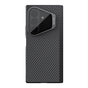 Husă pentru Samsung Galaxy Z Fold8 Ultra, Nillkin CarboProp Magnetic, cu capac lentilă transparent, Neagră