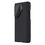 Husă pentru Samsung Galaxy Z Fold7, Nillkin CarboProp Magnetic, cu capac lentilă transparent și slot S Pen, Neagră