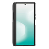 Husă pentru Samsung Galaxy Z Fold7, Nillkin CarboProp Magnetic, cu capac lentilă transparent și slot S Pen, Neagră