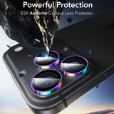 Folie pentru camera iPhone 18 Pro / iPhone 18 Pro Max, ESR Armorite Camera Lens Protectors, Chromatic