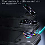 Folie pentru camera iPhone 18 Pro / iPhone 18 Pro Max, ESR Armorite Camera Lens Protectors, Chromatic
