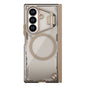 Husă pentru Samsung Galaxy Z Fold7, Nillkin Iceblade Prop Magnetic, cu decupaj camera, Maro