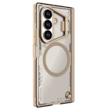 Husă pentru Samsung Galaxy Z Fold7, Nillkin Iceblade Prop Magnetic, cu decupaj camera, Maro