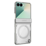 Husă pentru Samsung Galaxy Z Flip7, Nillkin Iceblade Magnetic, Gri