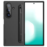 Husă pentru Samsung Galaxy Z Fold7, Nillkin Flex Pure Fold cu Stylus Pen, Neagră