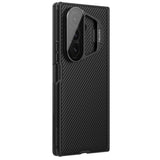 Husă pentru Samsung Galaxy Z Fold7, Nillkin CamShield Pro Magnetic, cu capac lentilă transparent, Neagră
