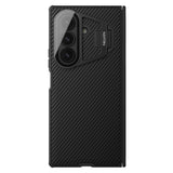 Husă pentru Samsung Galaxy Z Fold7, Nillkin CamShield Pro Magnetic, cu capac lentilă transparent, Neagră