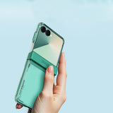 Husă pentru Samsung Galaxy Z Flip7, Nillkin Iceblade, Neagră