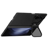 Husă pentru Samsung Galaxy Z Fold8 Ultra, Nillkin CamShield Prop Magnetic, cu capac obiectiv, Neagră transparentă