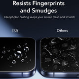 Folie telefon pentru iPhone 17 Pro / iPhone 18 Pro, ESR Armorite UltraFit, set 2 bucăți, Neagră