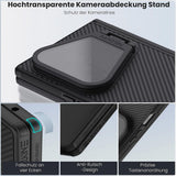 Husă pentru Samsung Galaxy Z Fold8 Ultra, Nillkin CamShield Pro Magnetic, cu capac obiectiv și suport S Pen, Neagră