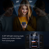 Folie telefon pentru iPhone 18 Pro, ESR Privacy ArmoRite UltraFit, set 2 bucăți, Neagră